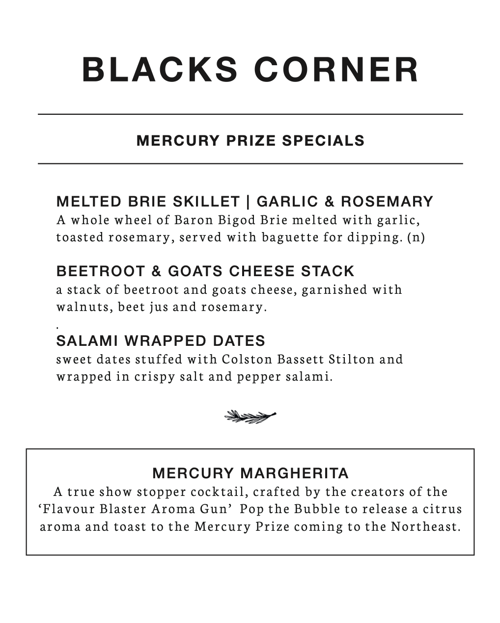 Blacks Corner