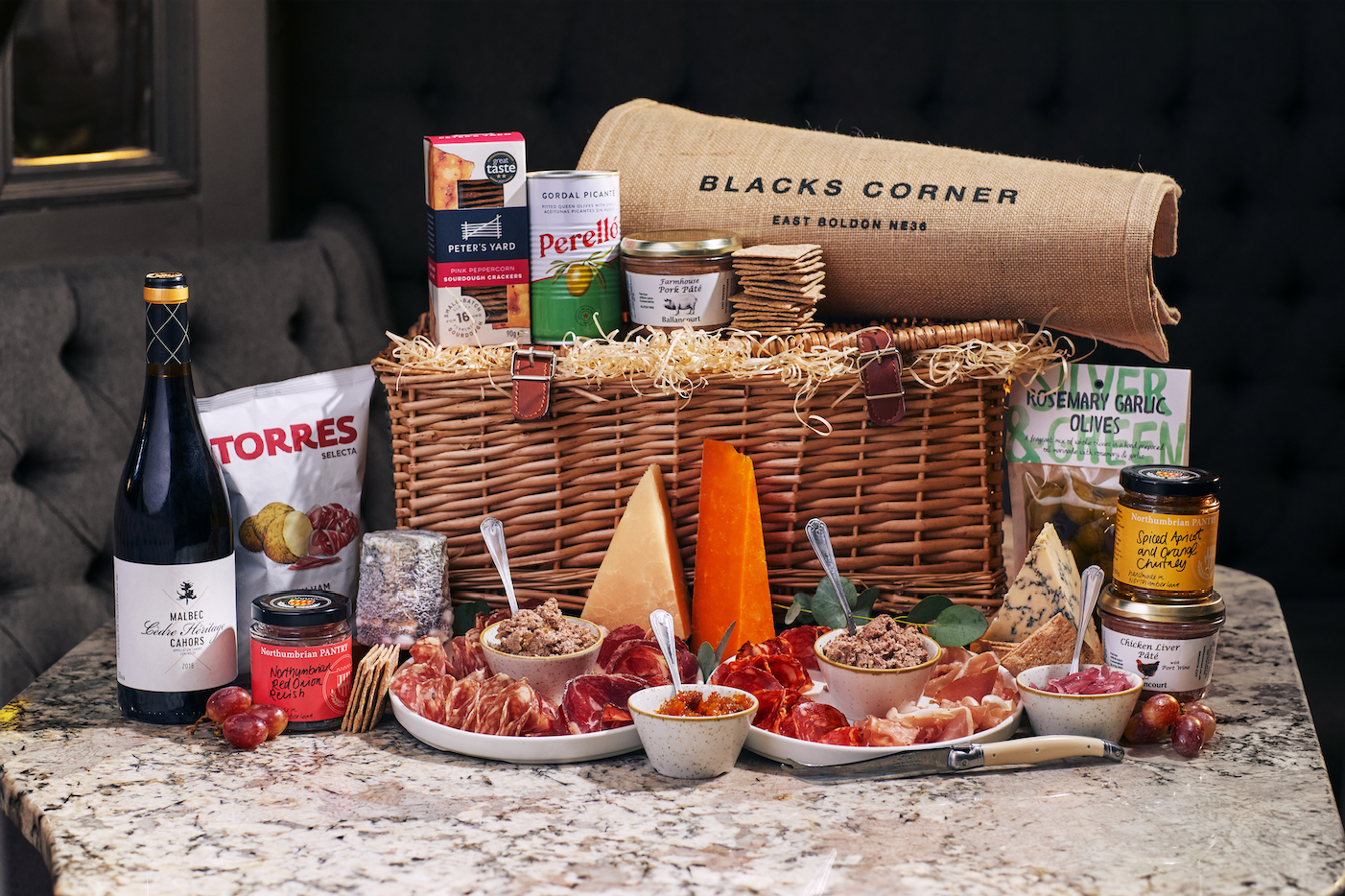 The Luxury Red Wine Hamper